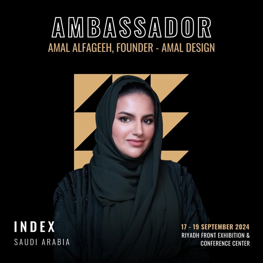 أمل الفقيه سفيرة INDEX السعودية ٢٠٢٤ – Amal Alfageeh, INDEX Saudi Arabia ambassador 2024