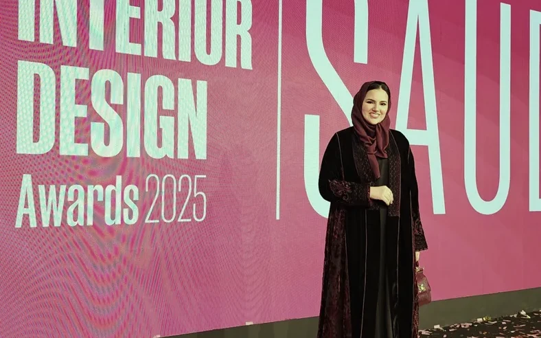 Eng. Amal Alfageeh at the Commercial Interior Design Awards Saudi 2025