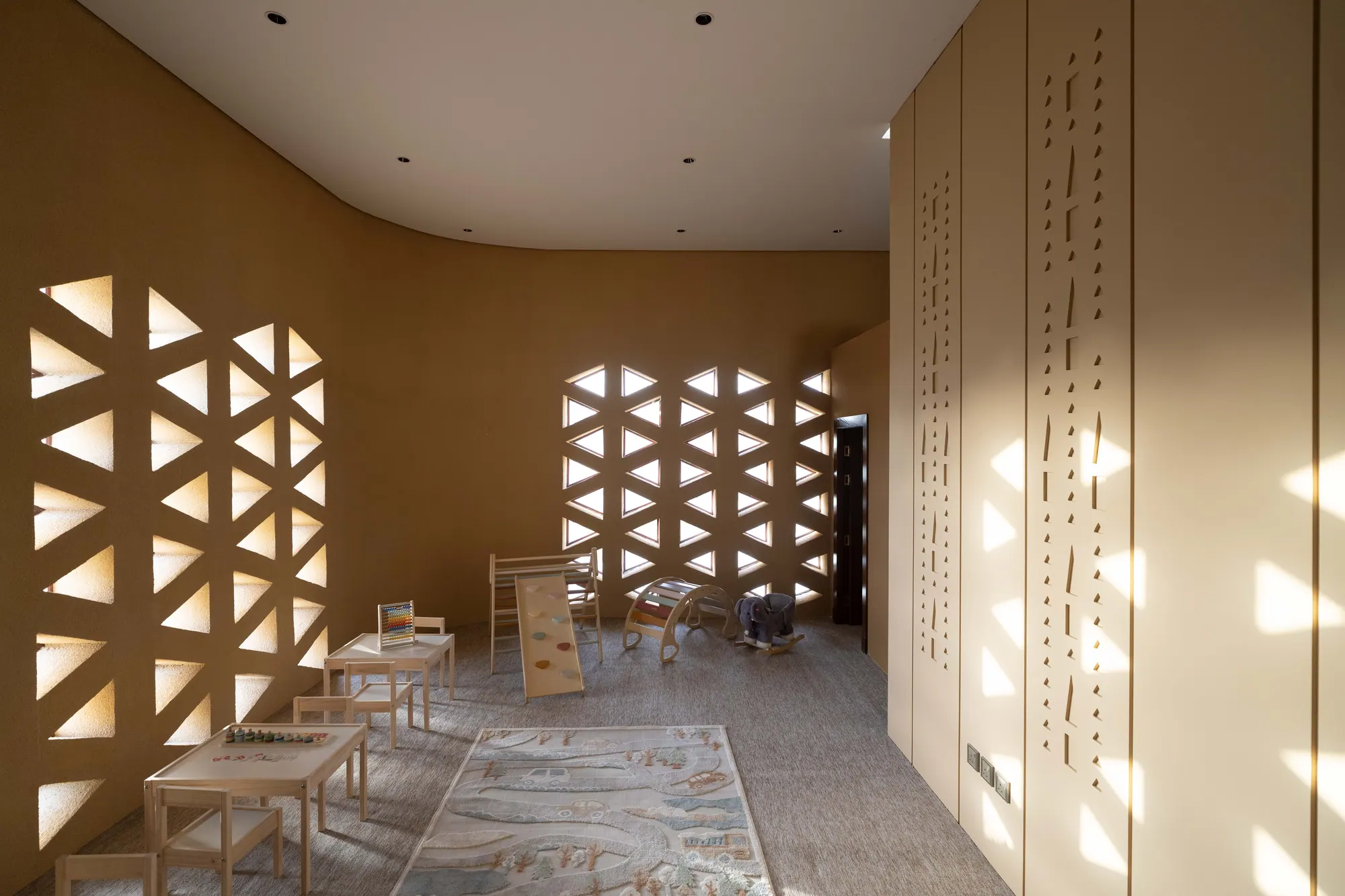 الحضانة – حي الدرعية – Nursery, Diriyah | تصميم أمل الفقيه · Amal Alfageeh