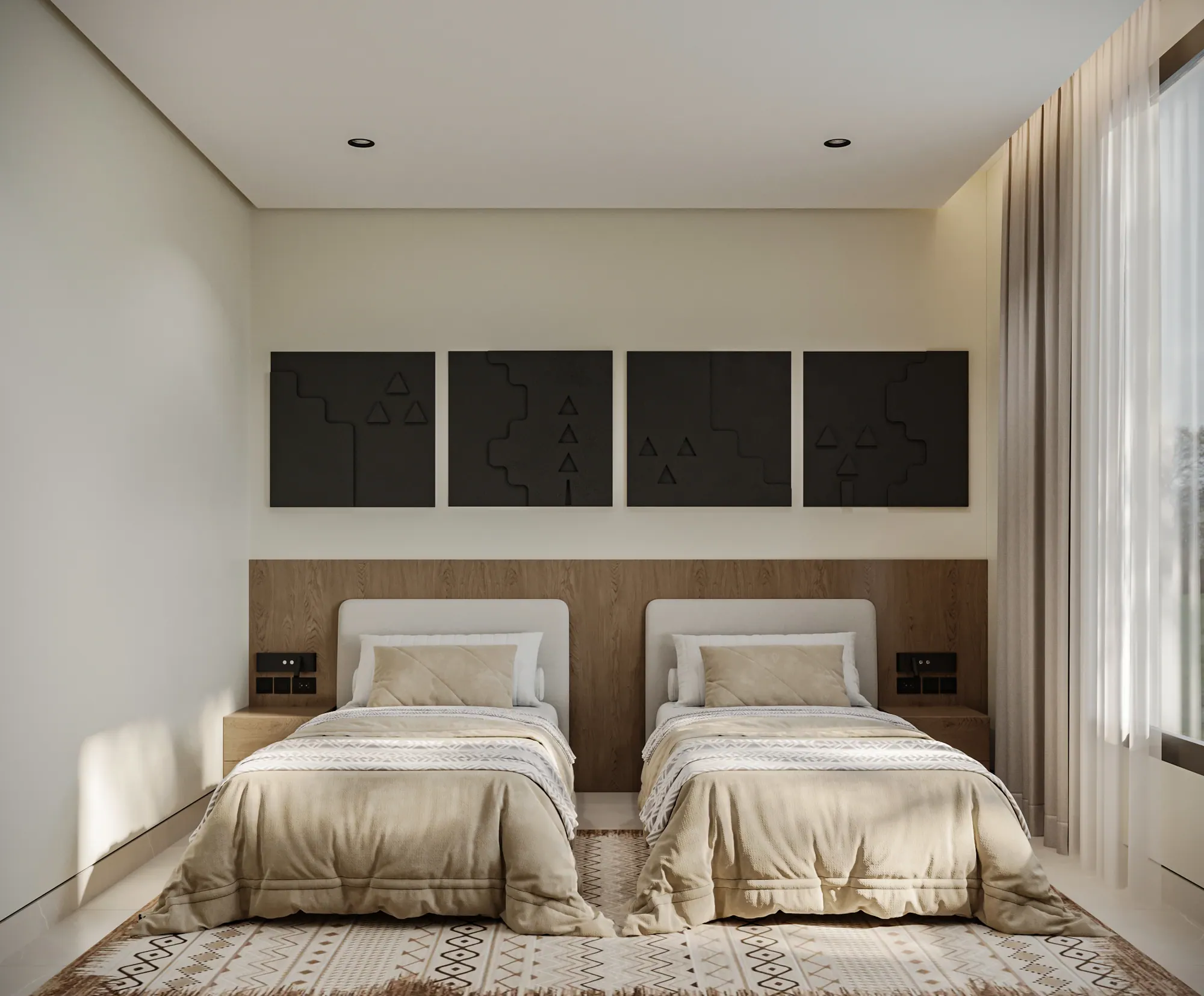 فندق حطين – Hteen Hotel | تصميم أمل الفقيه · Amal Alfageeh