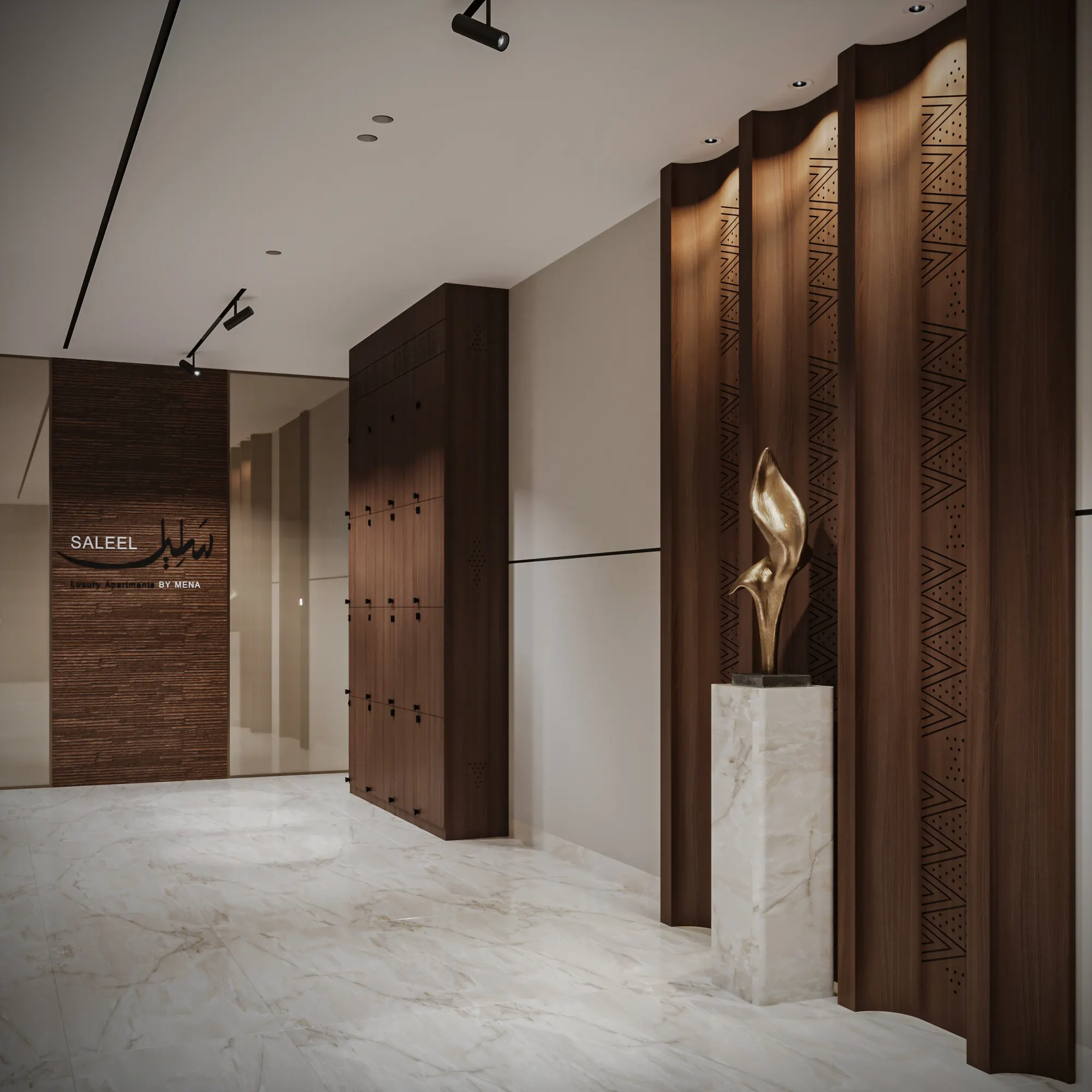 شقة مينا 58 – Mena 58 Apartment | تصميم أمل الفقيه · Amal Alfageeh
