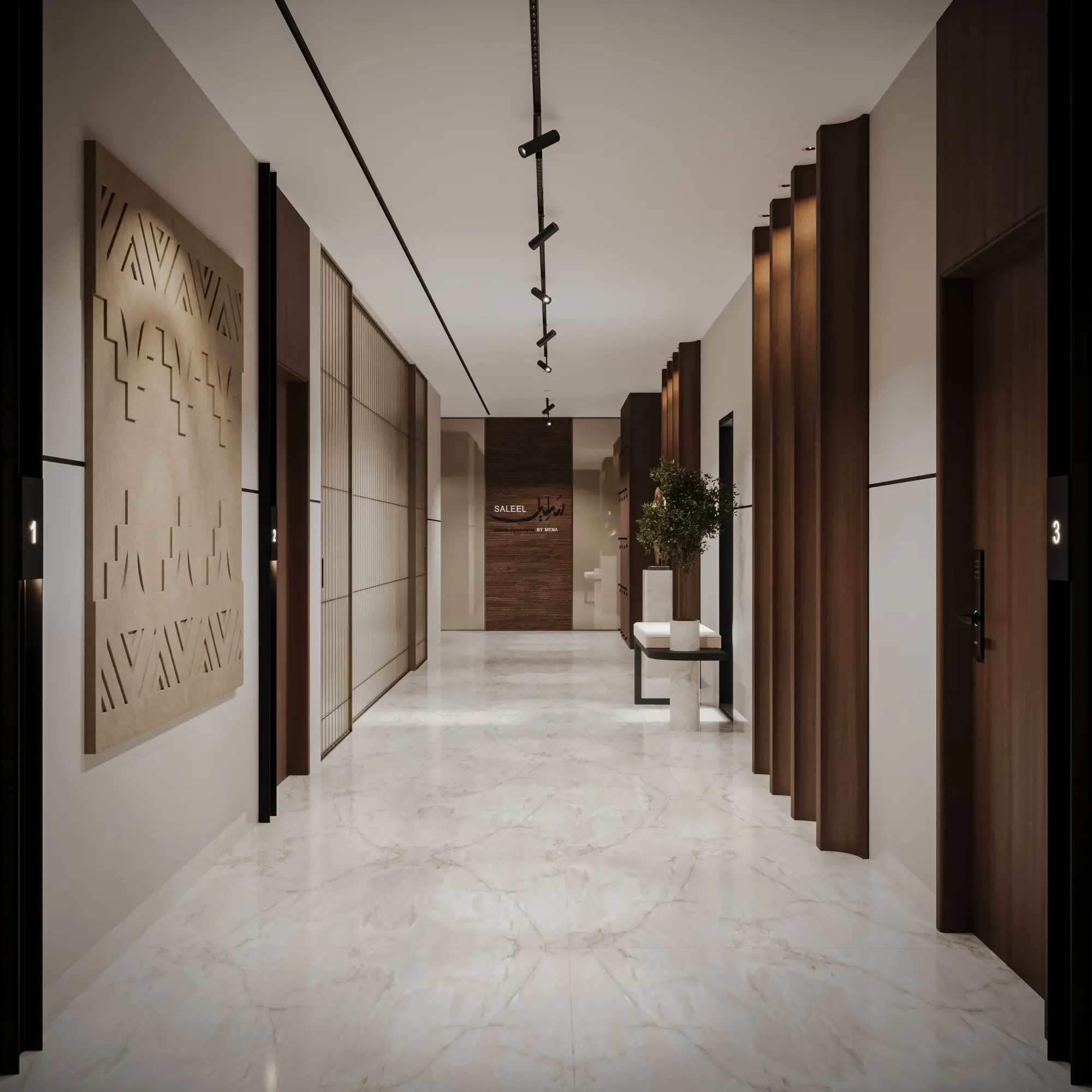 شقة مينا 58 – Mena 58 Apartment | تصميم أمل الفقيه · Amal Alfageeh