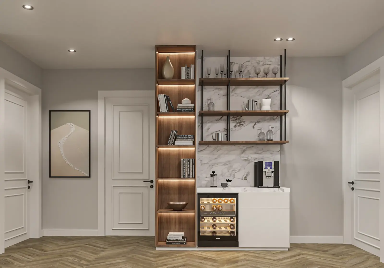 شقة عبدالإله J25 – Abdulellah J25 Apartment | تصميم أمل الفقيه · Amal Alfageeh