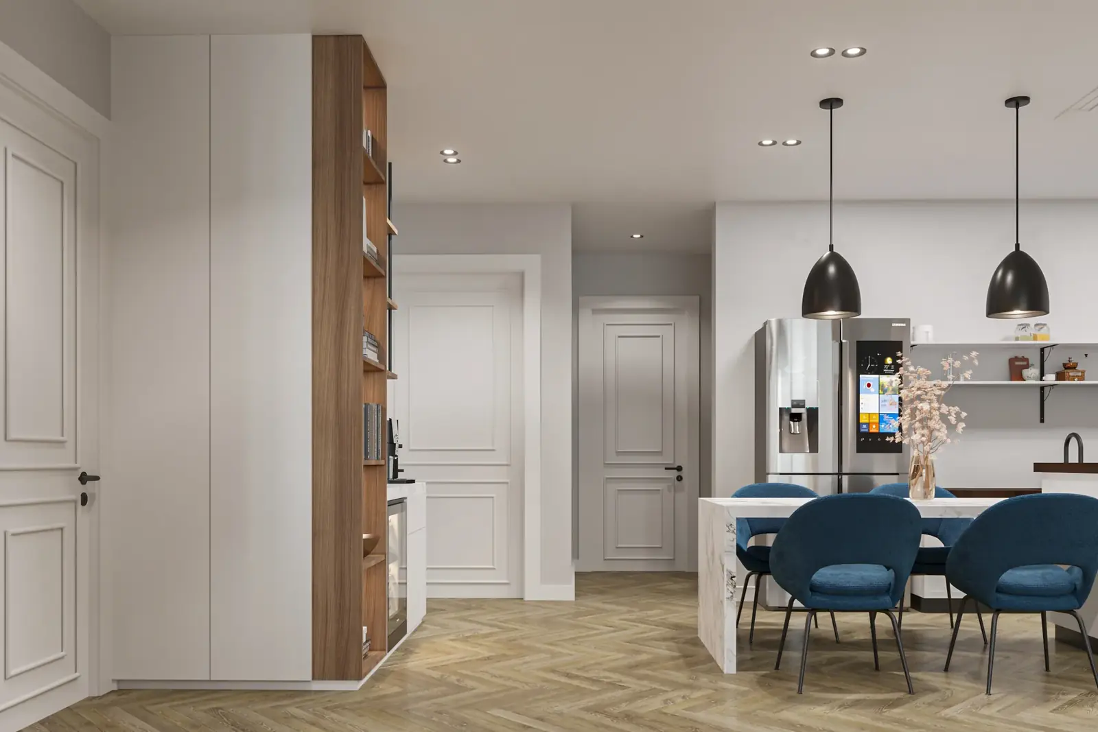 شقة عبدالإله J25 – Abdulellah J25 Apartment | تصميم أمل الفقيه · Amal Alfageeh