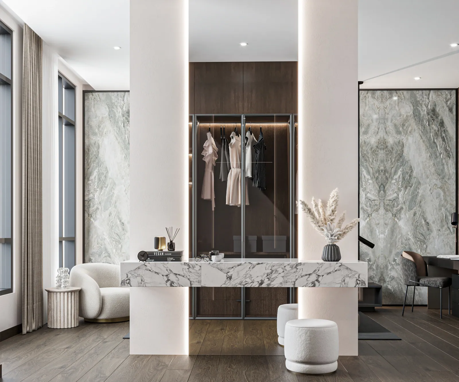 شقة النرجس – الرياض – Al Narjis Apartment, Riyadh | تصميم أمل الفقيه · Amal Alfageeh