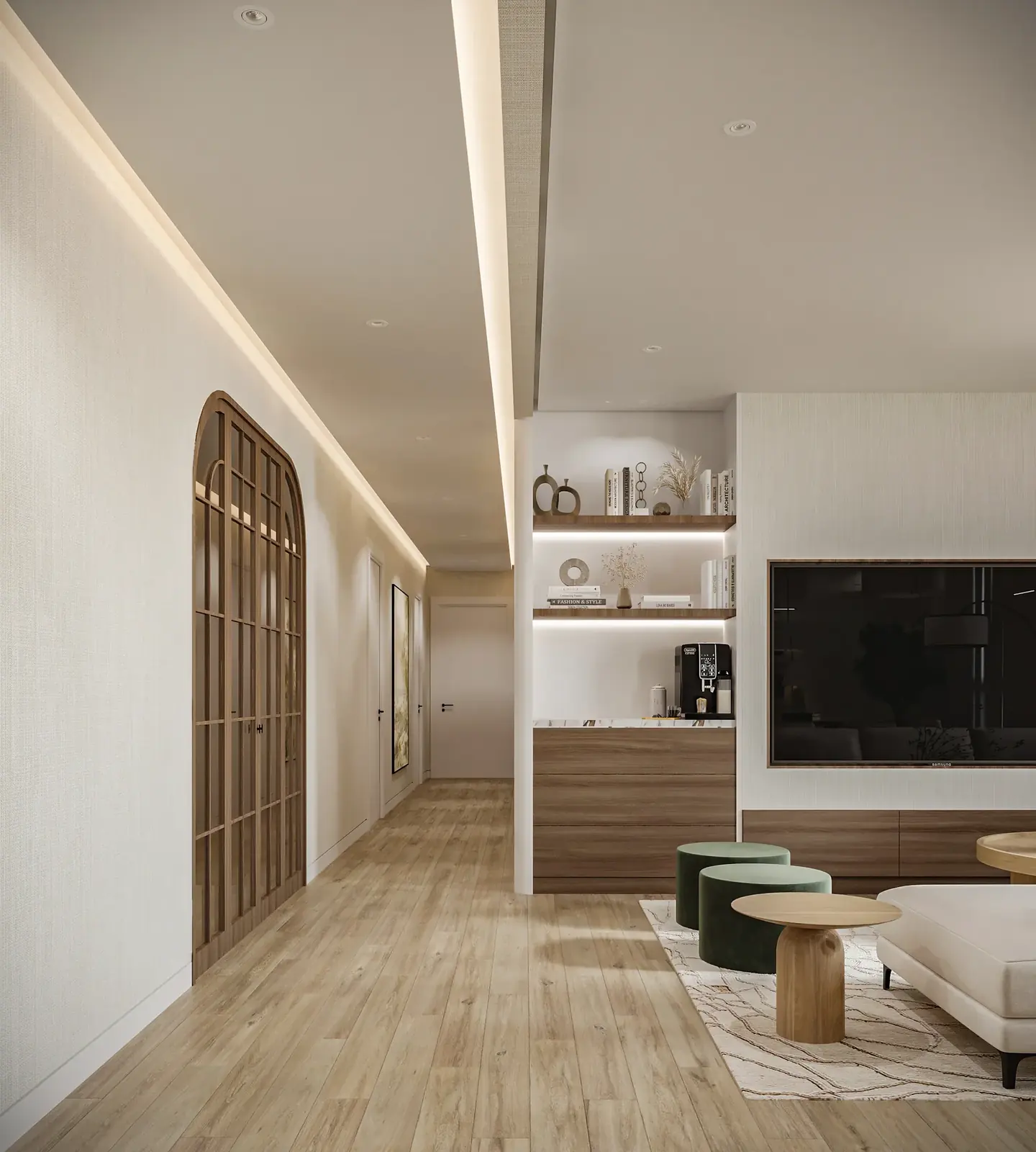 شقة النابلسي – Al Nabulsi Residence | تصميم أمل الفقيه · Amal Alfageeh