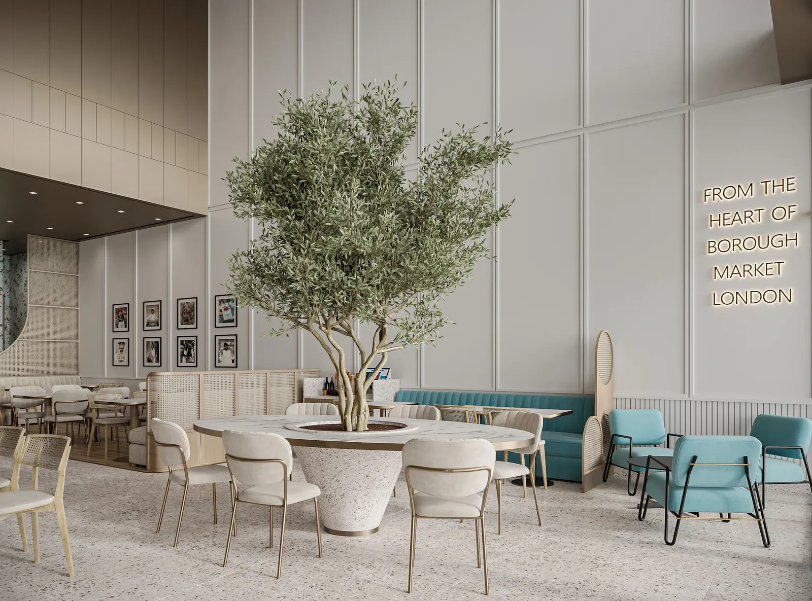 بريد أهيد – جدة – Bread Ahead Bakery & Café, Jeddah | تصميم أمل الفقيه · Amal Alfageeh