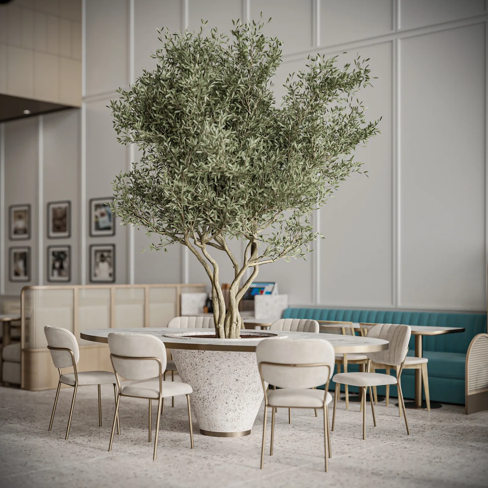بريد أهيد – جدة – Bread Ahead Bakery & Café, Jeddah | تصميم أمل الفقيه · Amal Alfageeh