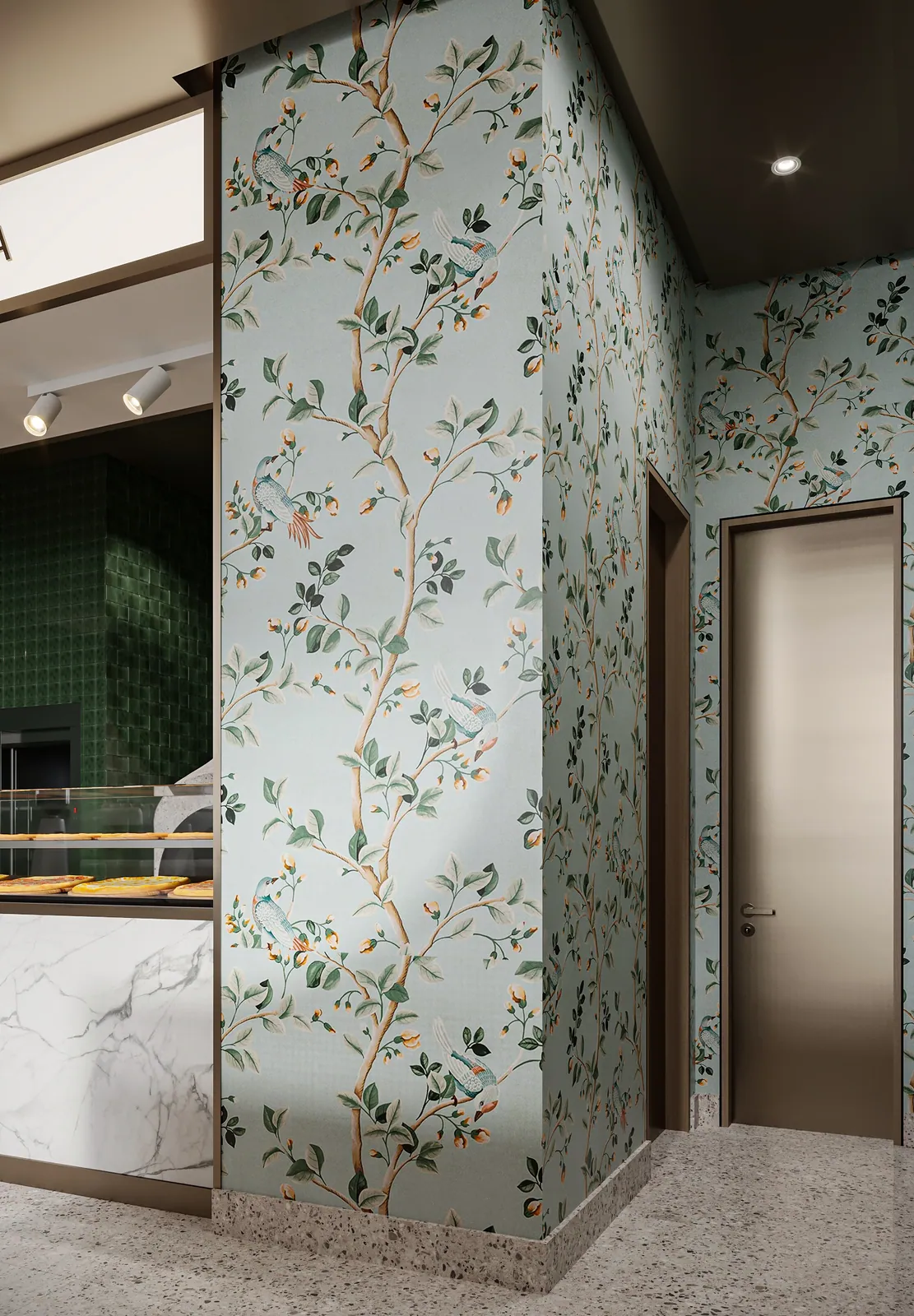بريد أهيد – جدة – Bread Ahead Bakery & Café, Jeddah | تصميم أمل الفقيه · Amal Alfageeh