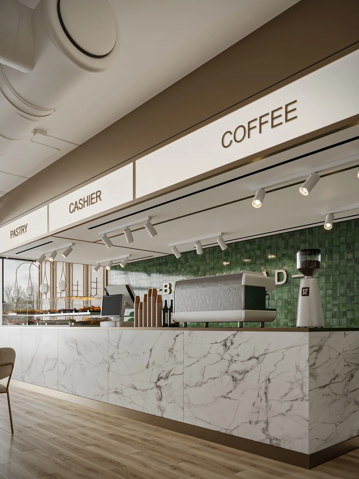 بريد أهيد – الرياض – Bread Ahead Bakery & Café, Riyadh | تصميم أمل الفقيه · Amal Alfageeh