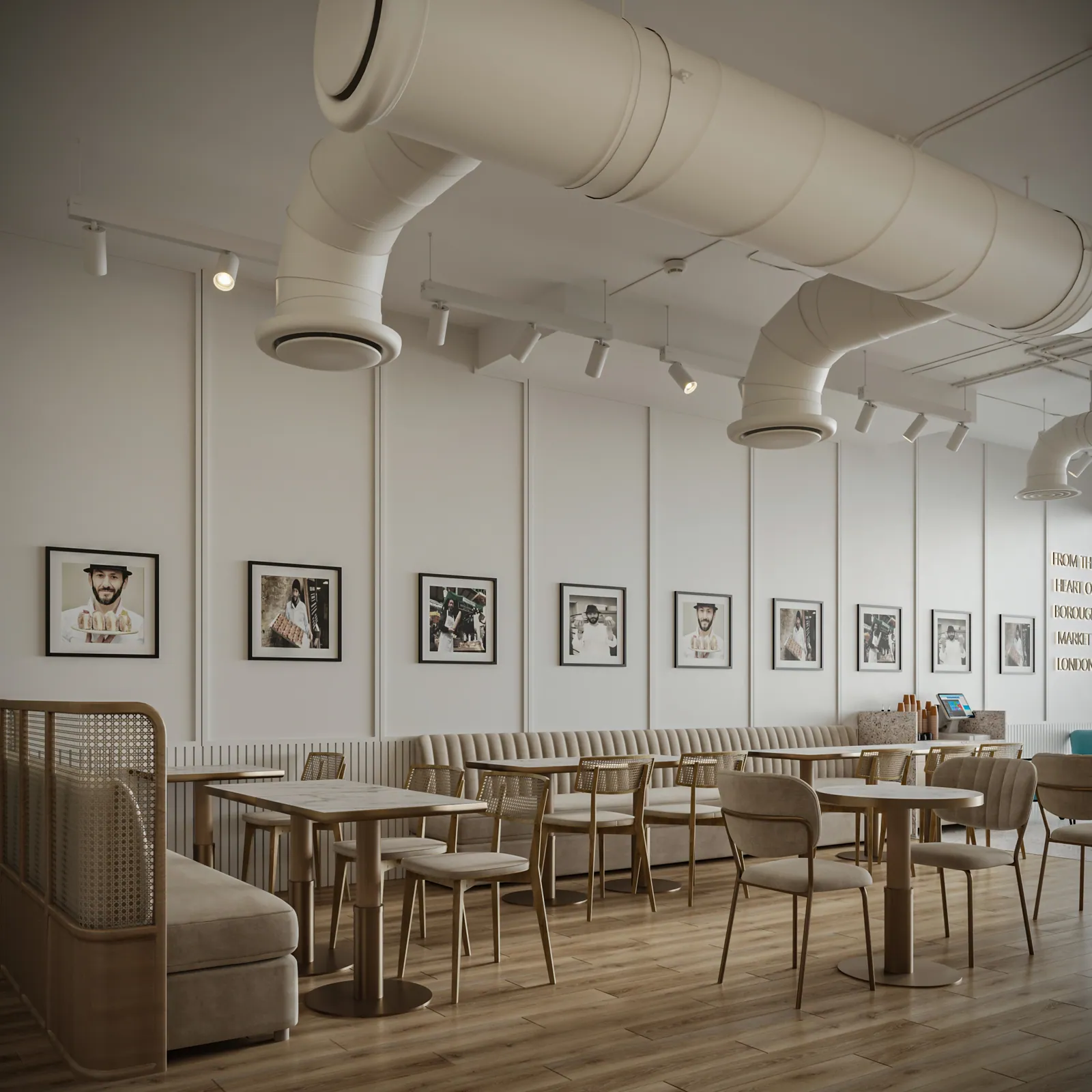 بريد أهيد – الرياض – Bread Ahead Bakery & Café, Riyadh | تصميم أمل الفقيه · Amal Alfageeh