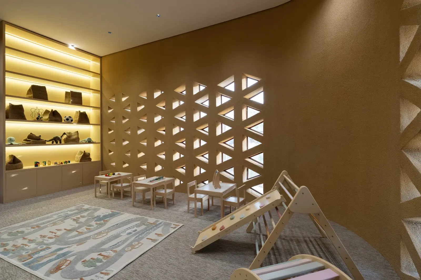 الحضانة – حي الدرعية – Nursery, Diriyah | تصميم أمل الفقيه · Amal Alfageeh