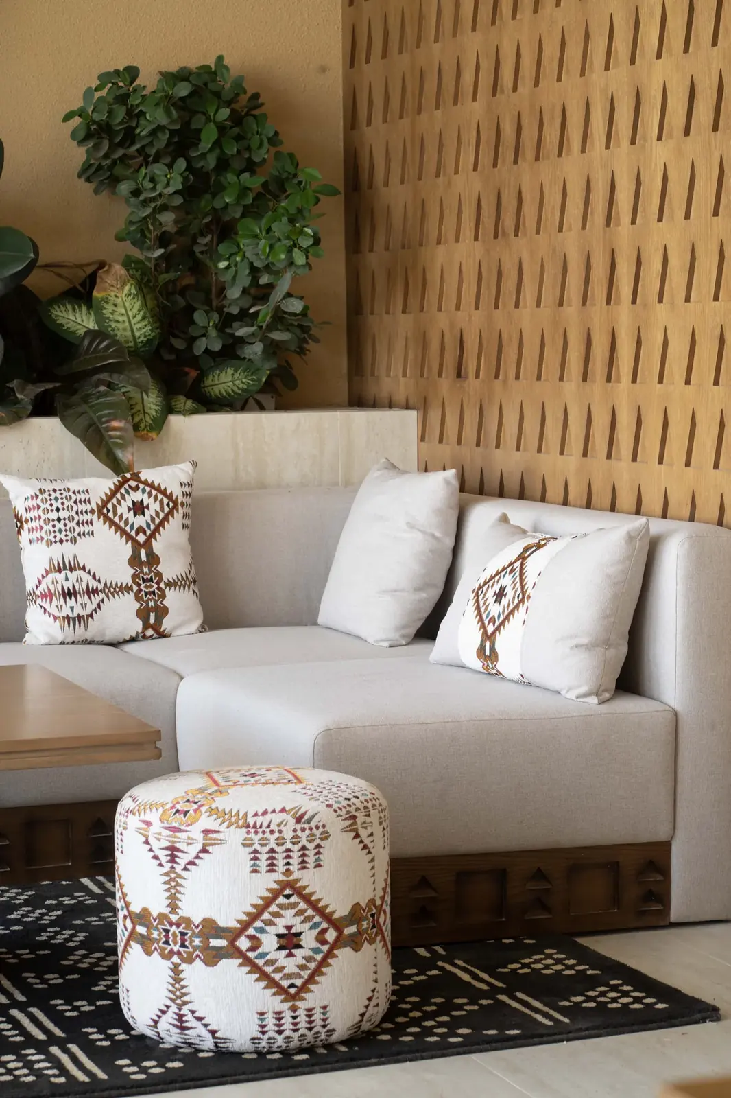 المقهى – حي الدرعية – Café, Diriyah | تصميم أمل الفقيه · Amal Alfageeh