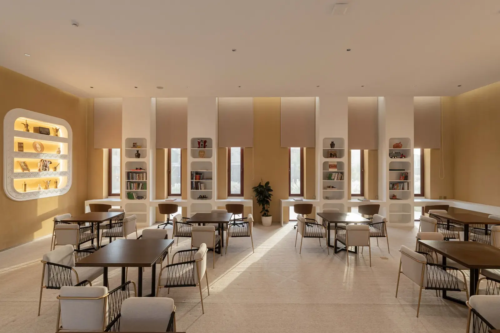 المركز المجتمعي – حي الدرعية – Community Center, Diriyah | تصميم أمل الفقيه · Amal Alfageeh