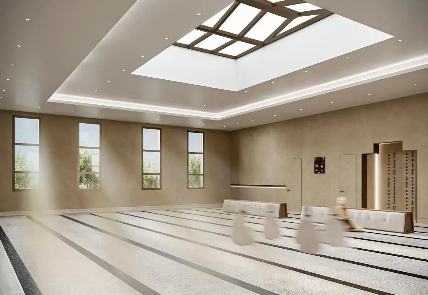 مسجد الميدان – حي الدرعية – Al Maidan Mosque, Diriyah | تصميم أمل الفقيه · Amal Alfageeh