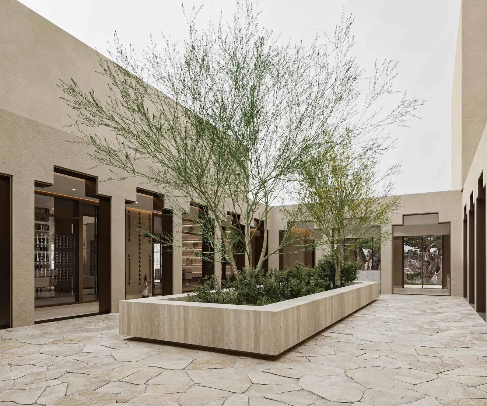 المركز المجتمعي – حي الدرعية – Community Center, Diriyah | تصميم أمل الفقيه · Amal Alfageeh