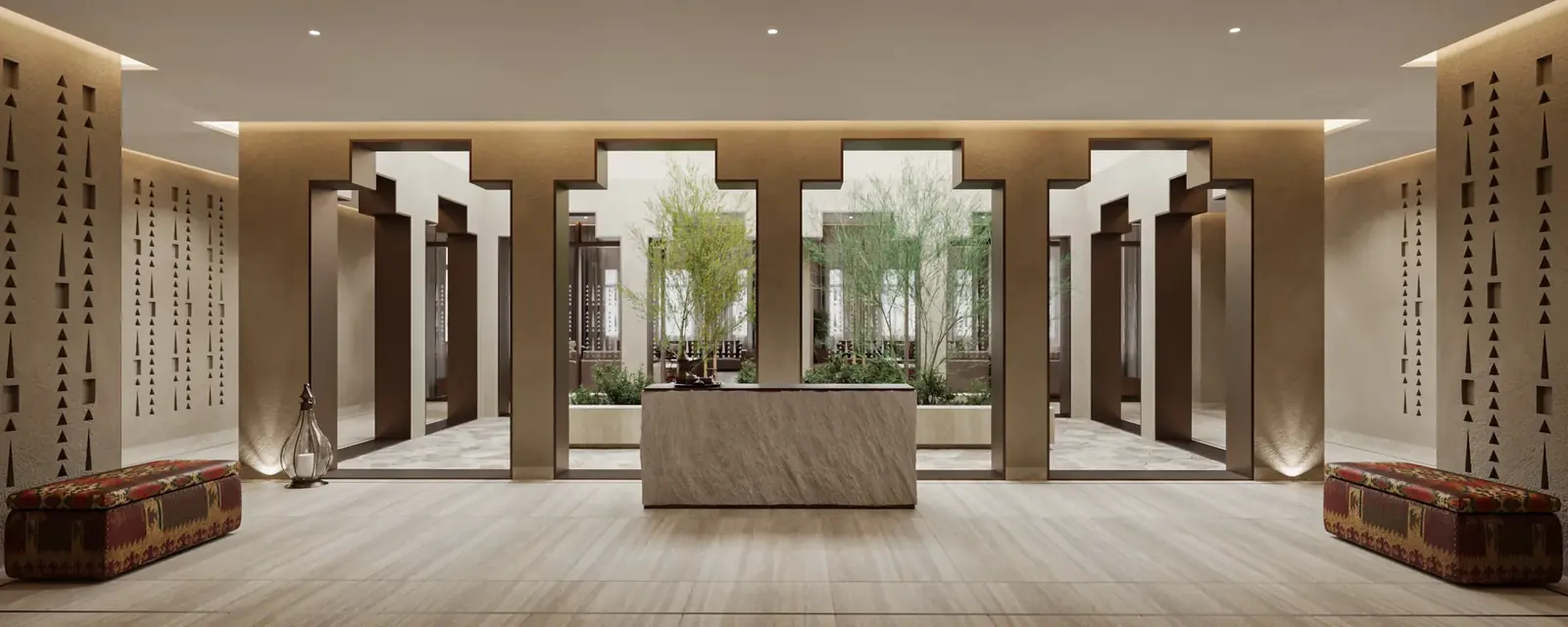 المركز المجتمعي – حي الدرعية – Community Center, Diriyah | تصميم أمل الفقيه · Amal Alfageeh