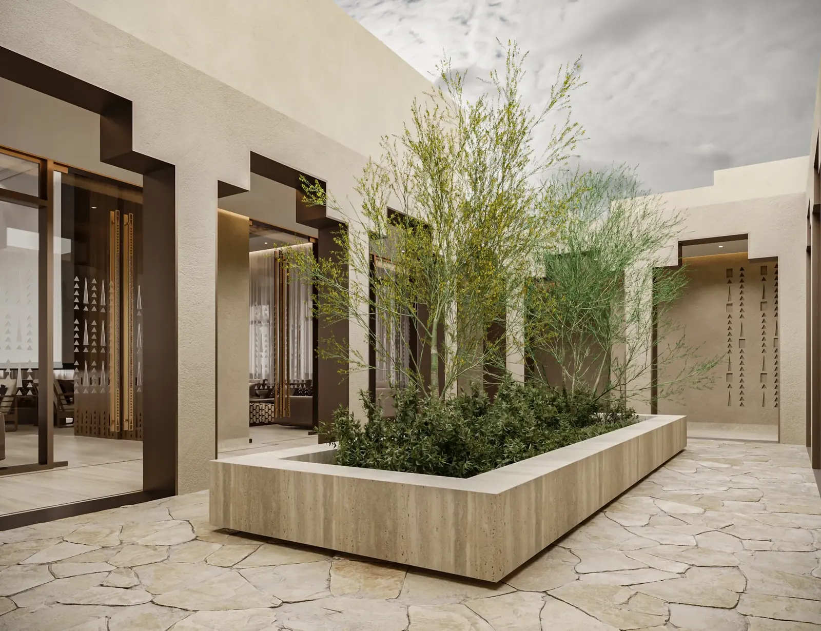 المركز المجتمعي – حي الدرعية – Community Center, Diriyah | تصميم أمل الفقيه · Amal Alfageeh