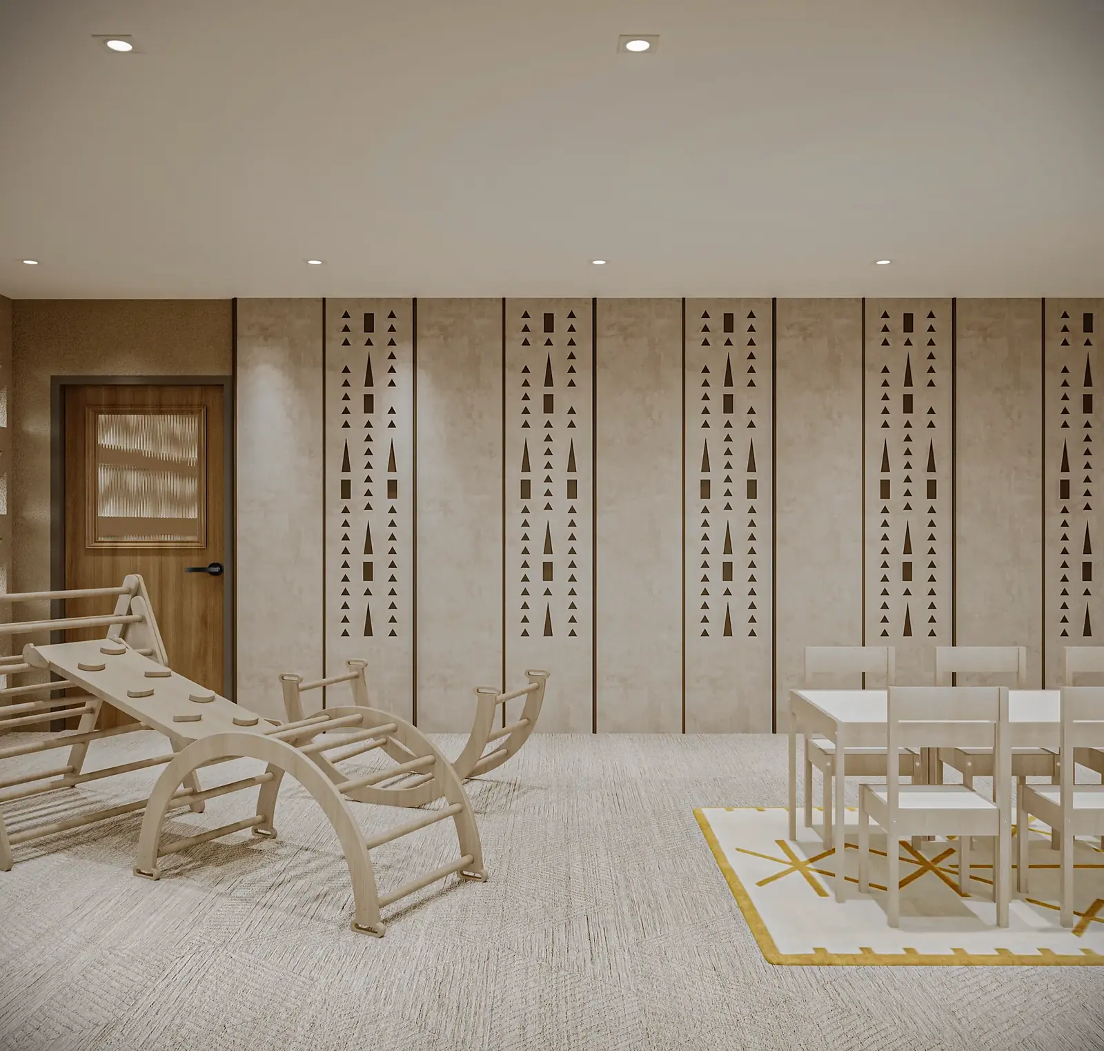 الحضانة – حي الدرعية – Nursery, Diriyah | تصميم أمل الفقيه · Amal Alfageeh