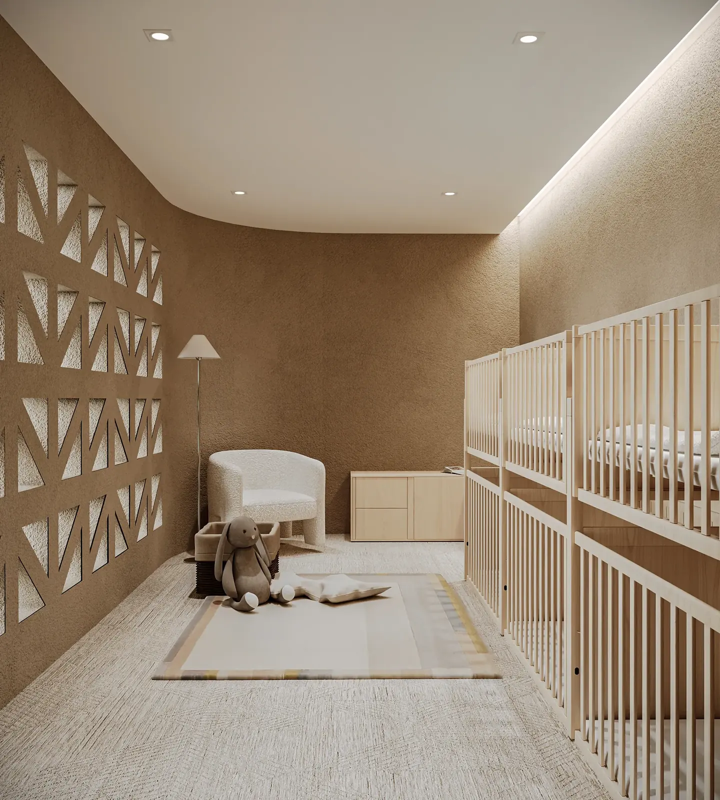 الحضانة – حي الدرعية – Nursery, Diriyah | تصميم أمل الفقيه · Amal Alfageeh
