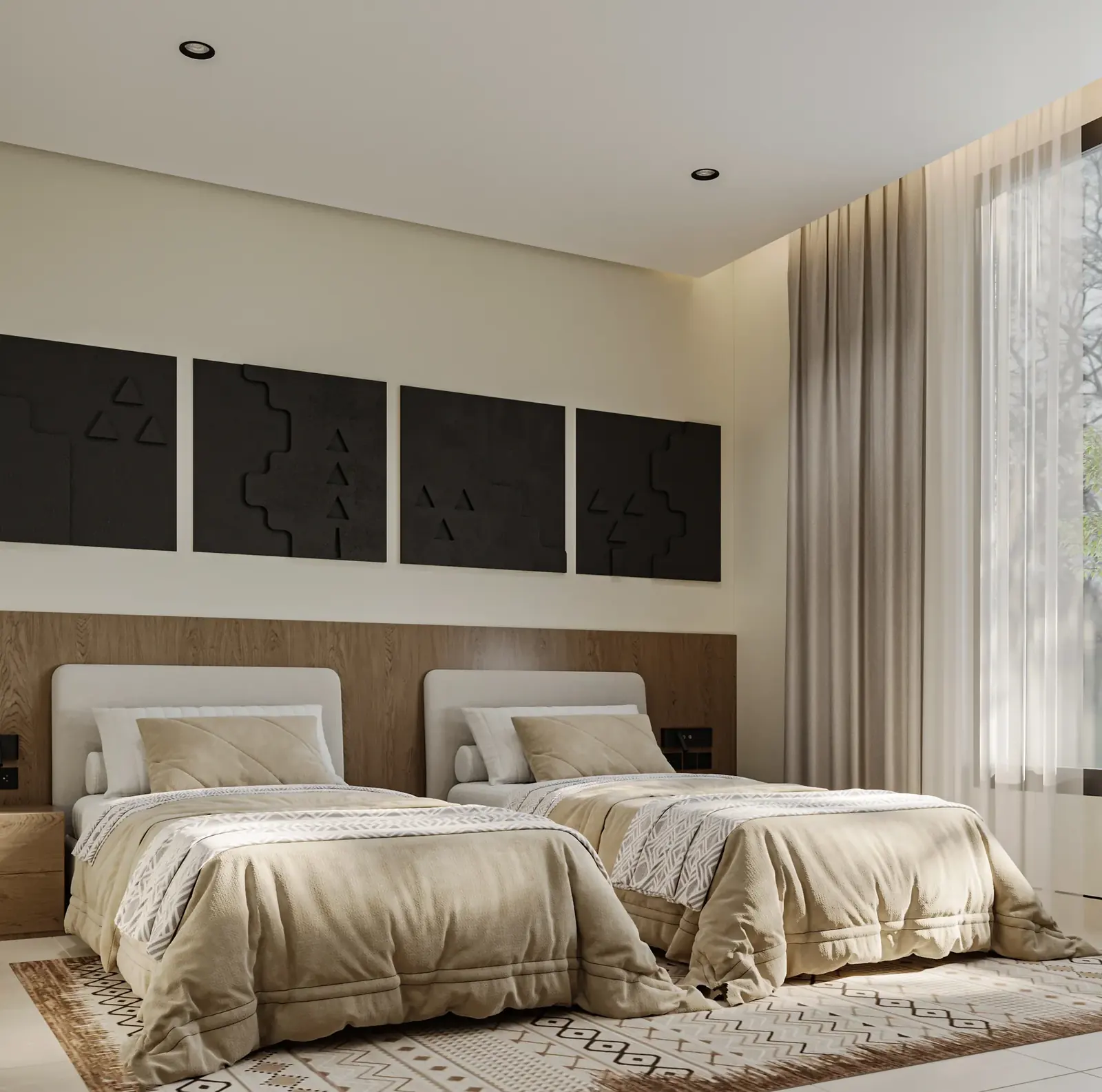 فندق حطين – Hteen Hotel | تصميم أمل الفقيه · Amal Alfageeh