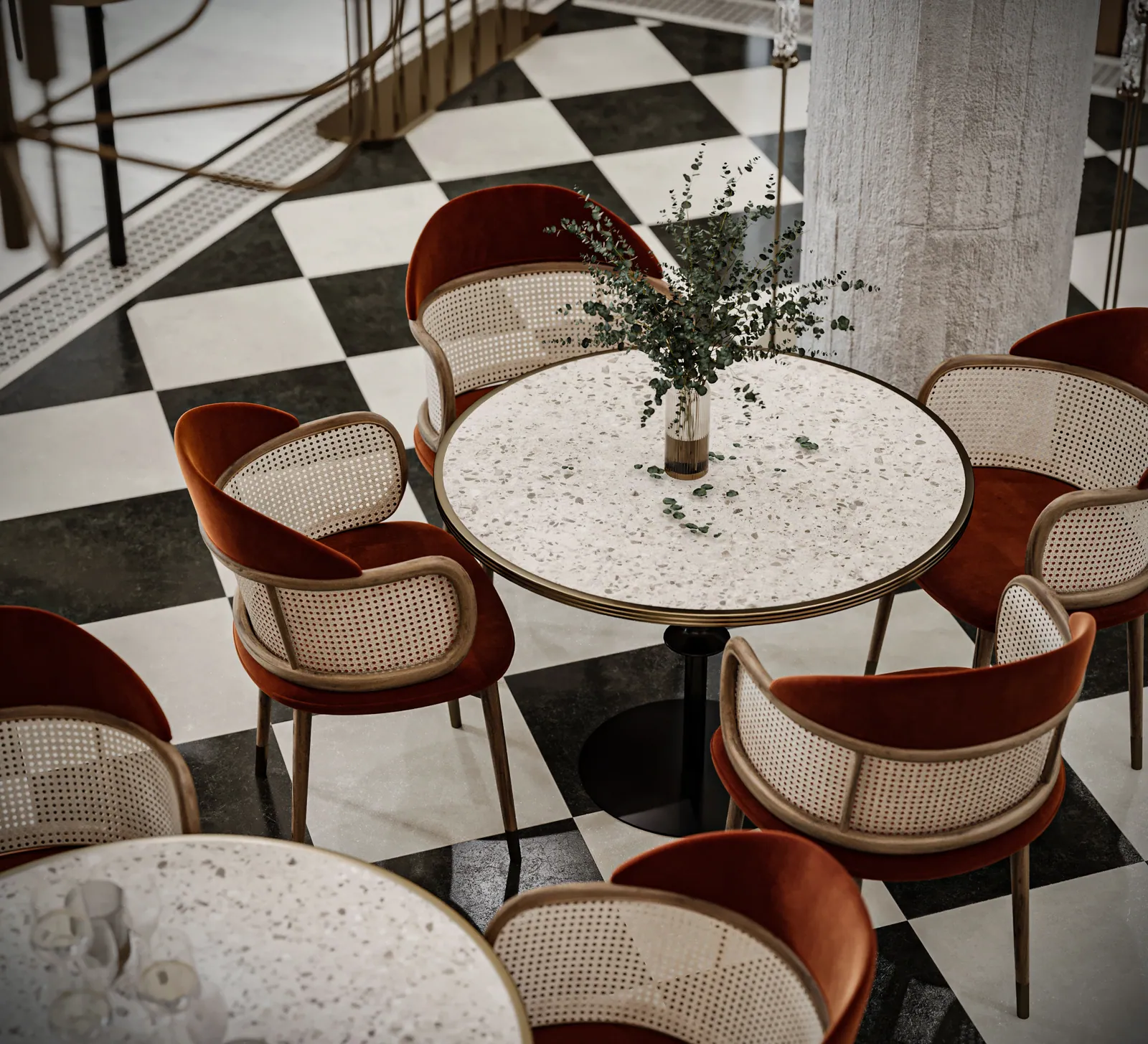 مطعم إيطالي – الخبر – Italian Restaurant, Al Khobar | تصميم أمل الفقيه · Amal Alfageeh