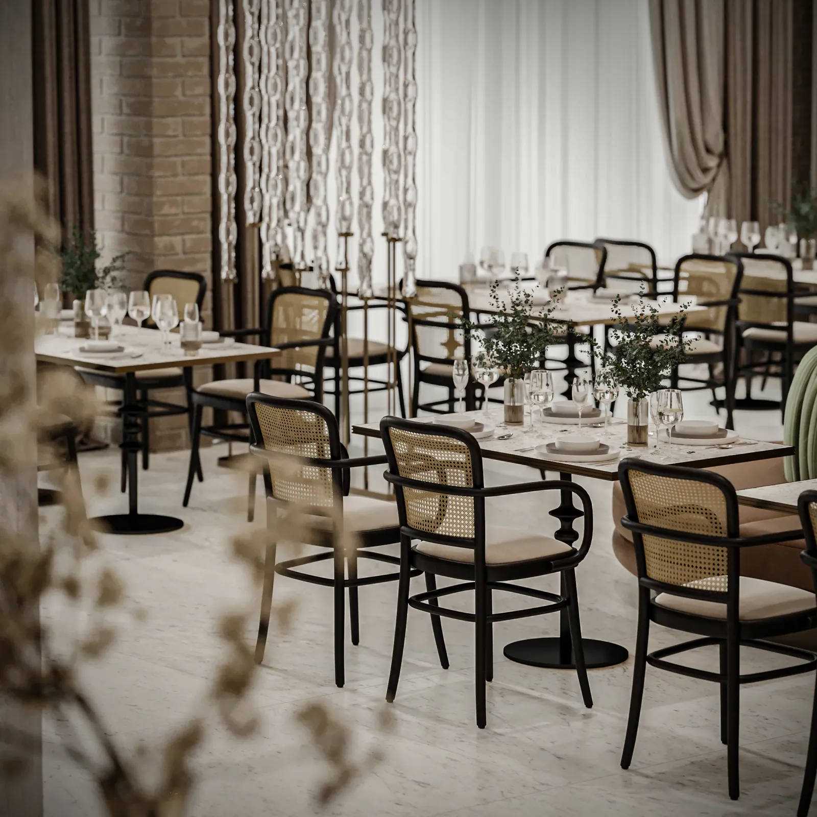مطعم إيطالي – الخبر – Italian Restaurant, Al Khobar | تصميم أمل الفقيه · Amal Alfageeh