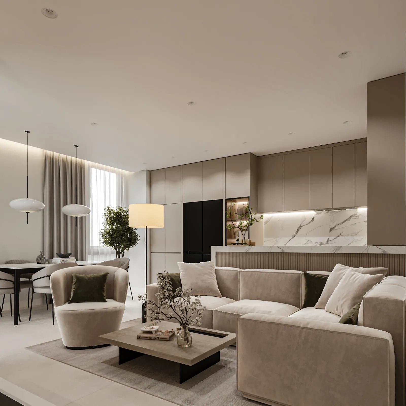 شقة LEN – يريفان – LEN Apartment, Yerevan | تصميم أمل الفقيه · Amal Alfageeh