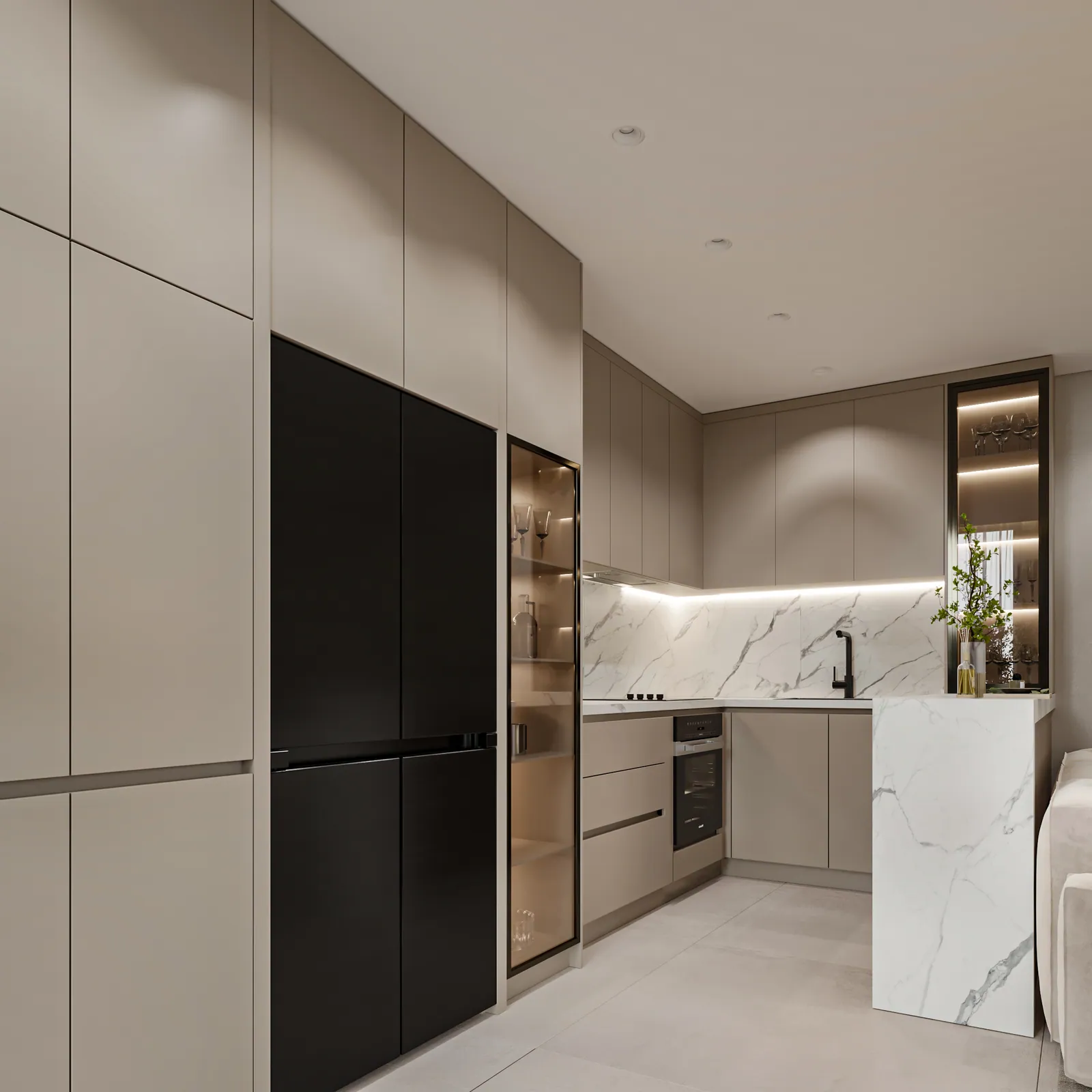 شقة LEN – يريفان – LEN Apartment, Yerevan | تصميم أمل الفقيه · Amal Alfageeh