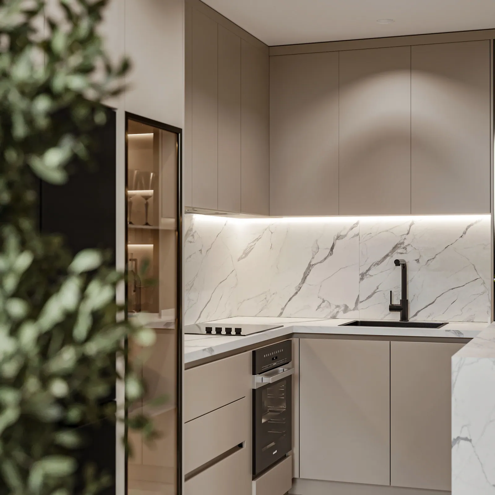 شقة LEN – يريفان – LEN Apartment, Yerevan | تصميم أمل الفقيه · Amal Alfageeh