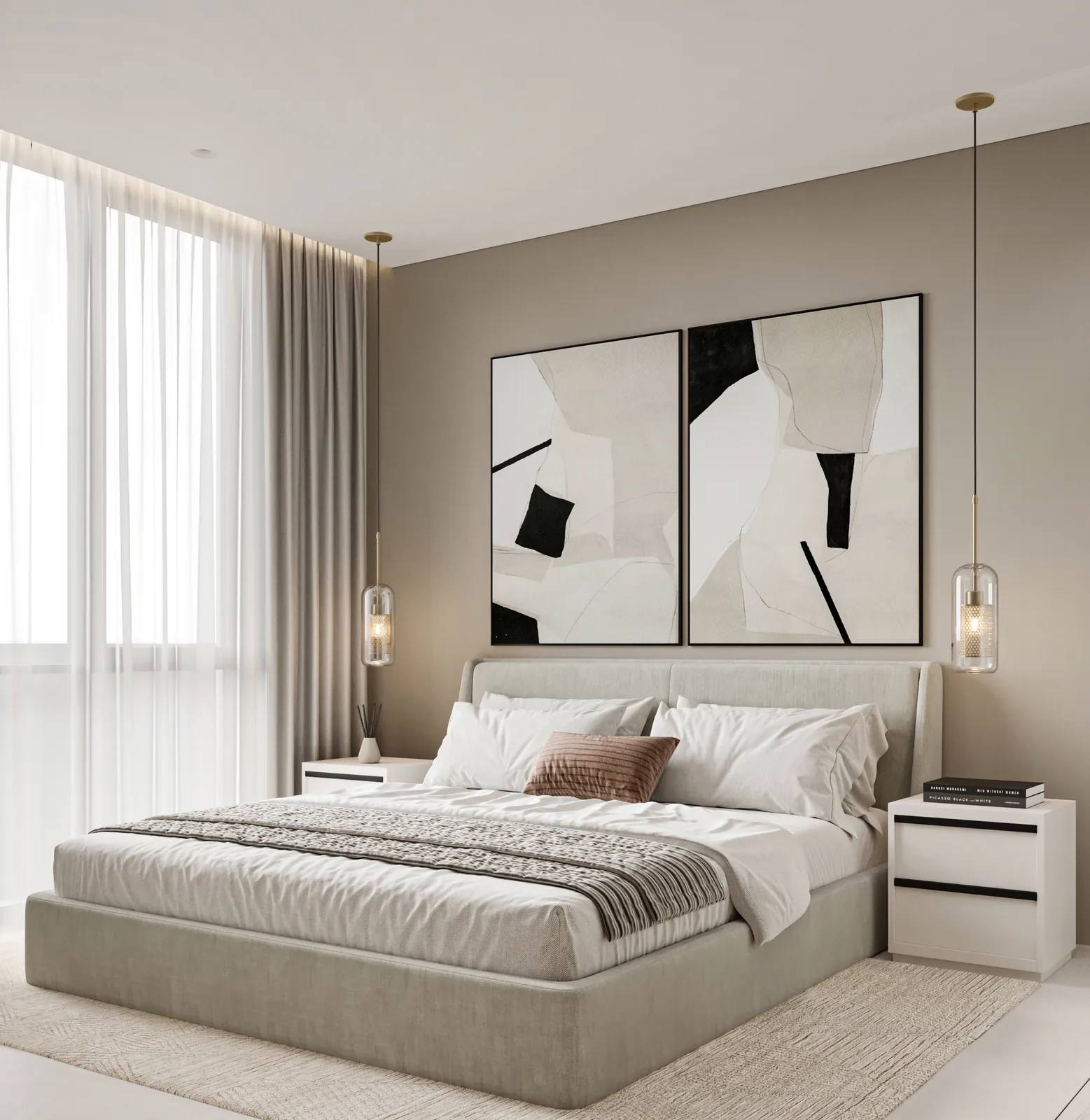 شقة LEN – يريفان – LEN Apartment, Yerevan | تصميم أمل الفقيه · Amal Alfageeh