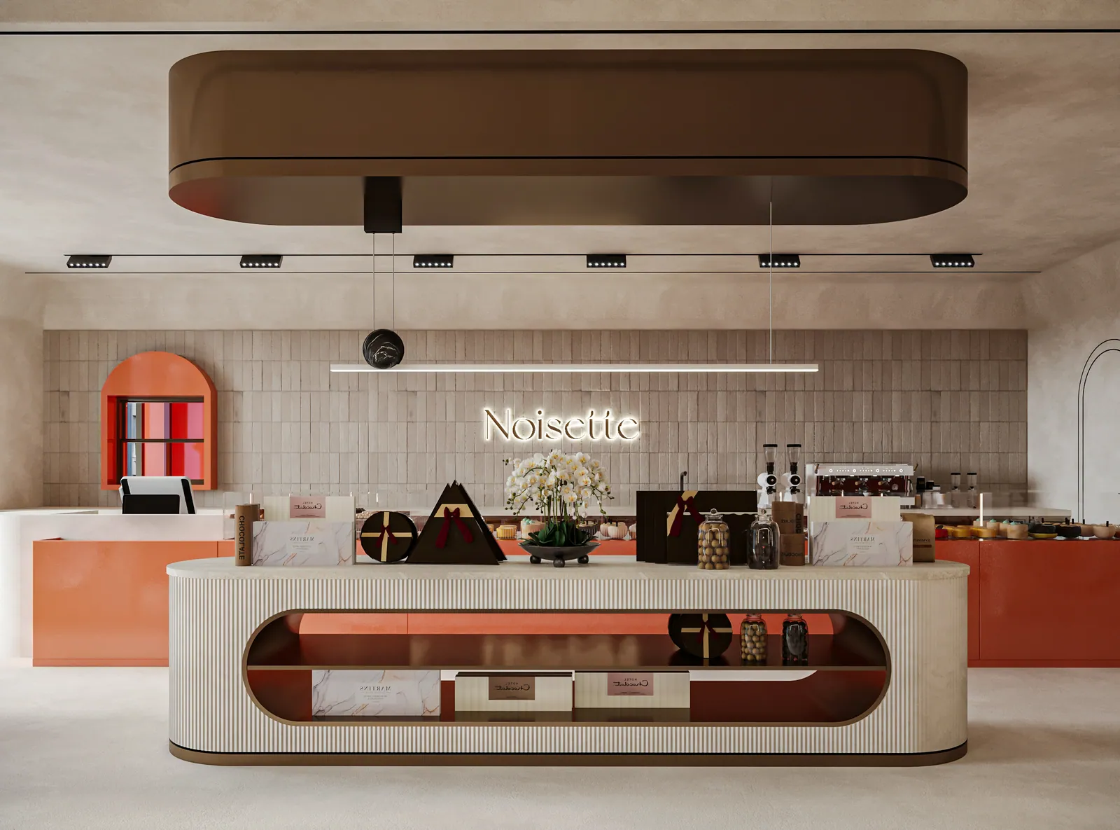 مقهى نوازيت – الرياض – Noisette Café, Riyadh | تصميم أمل الفقيه · Amal Alfageeh