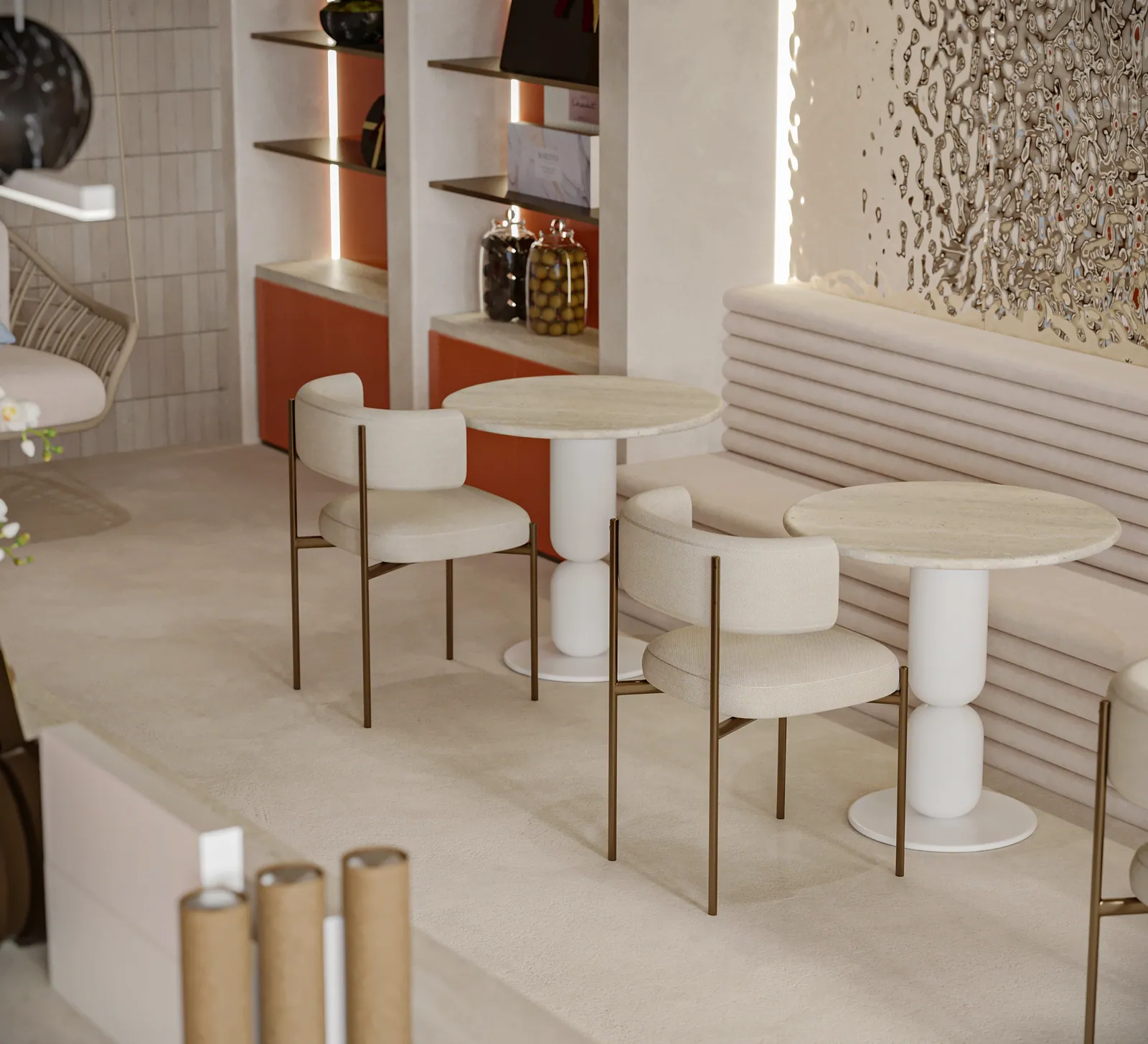 مقهى نوازيت – الرياض – Noisette Café, Riyadh | تصميم أمل الفقيه · Amal Alfageeh