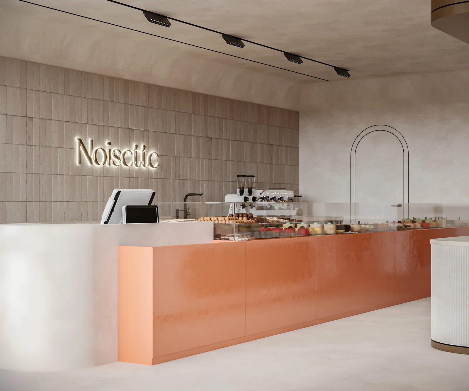 مقهى نوازيت – الرياض – Noisette Café, Riyadh | تصميم أمل الفقيه · Amal Alfageeh