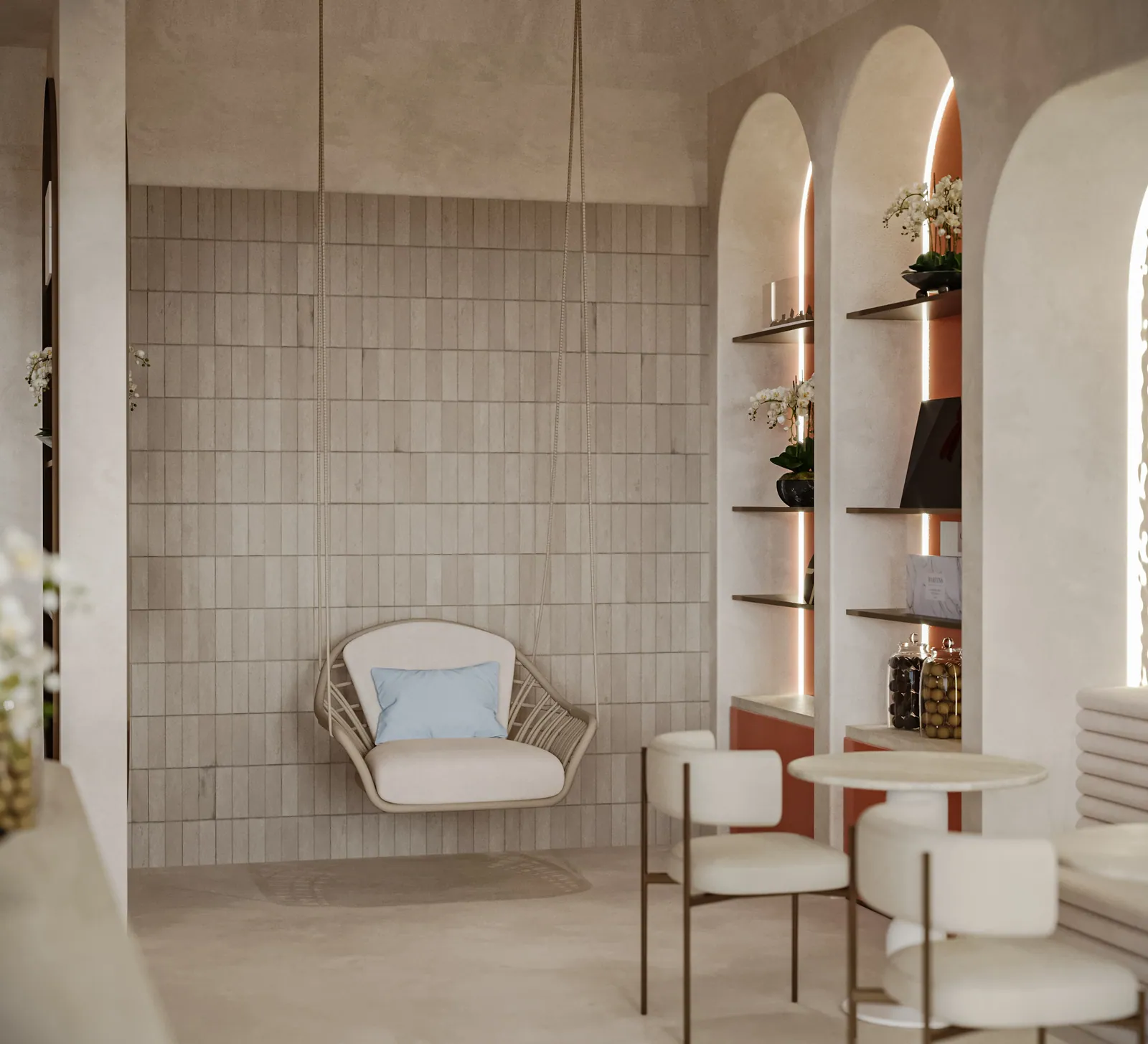 مقهى نوازيت – الرياض – Noisette Café, Riyadh | تصميم أمل الفقيه · Amal Alfageeh