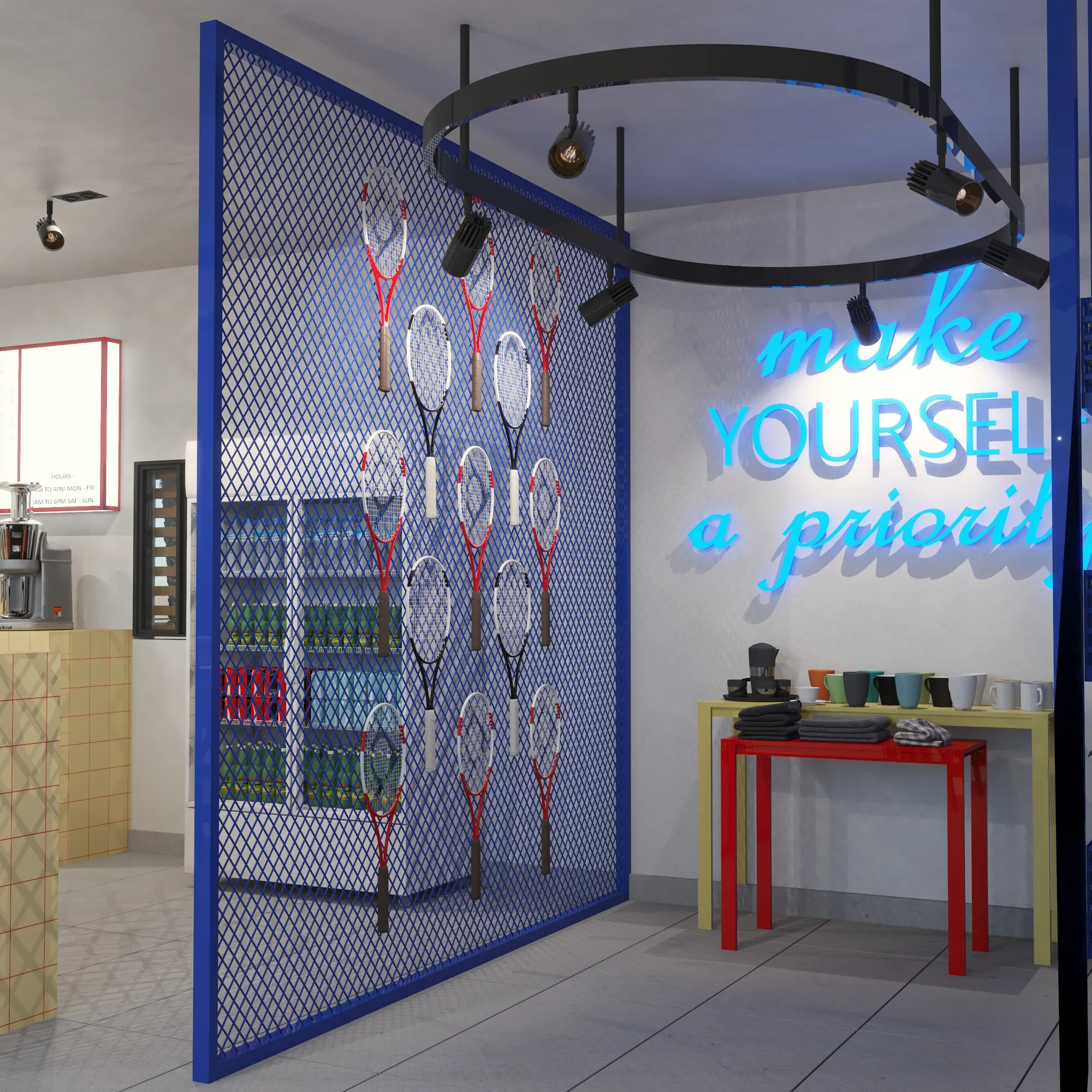 نادي بادل تنس – Padel Tennis Club | تصميم أمل الفقيه · Amal Alfageeh